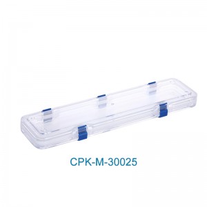 2021 Plastic Film watch Case Box with Membrane CPK-M-30025