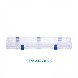 2021 Plastic Film watch Case Box with Membrane CPK-M-30025