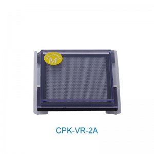 2-palčni nosilci za substrat Cryspack, plastične škatle z gelnim premazom CPK-VR-2A