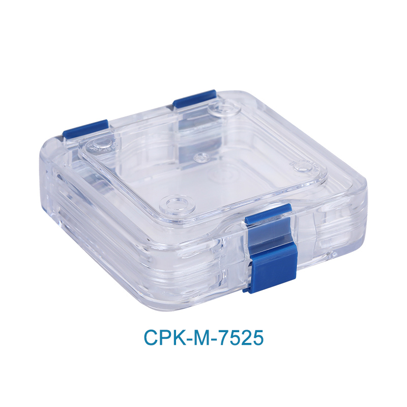 Factory Cheap Hot Dental Membrane Box Retainer Box -
 3D Suspension Transparent Plastic Dental Membrane Denture Box CPK-M-7525 – CrysPack