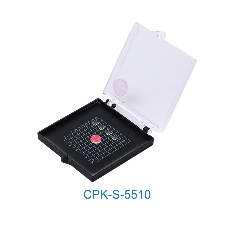 2019 wholesale price General Sticky Box -
 55x55x10mmPlastic Self Absorption Resins Box Chip/Optoelectronic/Semiconductor/Optical Packing Gel Sticky Carrying Box CPK-S-5510 – CrysPack