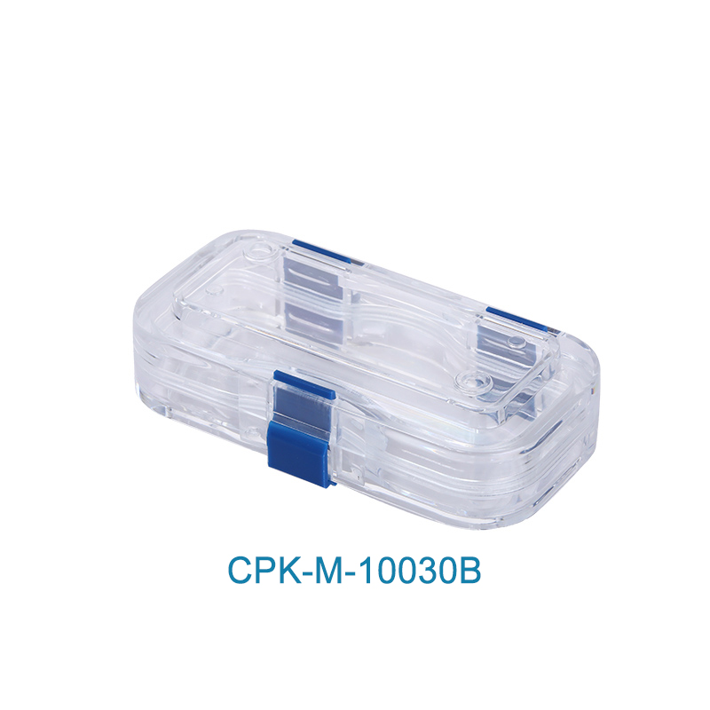 Good quality Clear Plastic Membrane Boxes -
 Best Seller Denture Membrane Box Small Denture Case with Film CPK-M-10030B – CrysPack