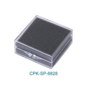 CLEAR SQUARE PLASTIC CASE CPK-SP-6828