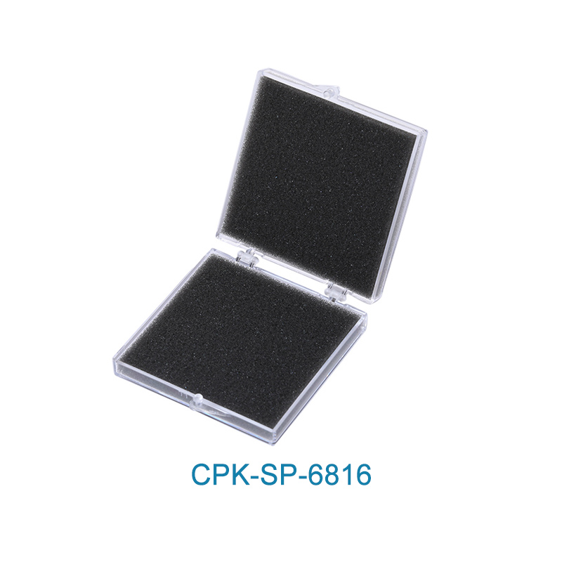 Wholesale Price Sponge Paper Boxes -
 China factory custom clear plastic display watch box with sponge CPK-SP-6816 – CrysPack
