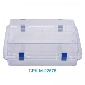 Wholesale Price China Dental Membrane Box Denture Box -
 Clear Plastic Membrane Dental Box Dental Membrane Box CPK-M-22575 – CrysPack