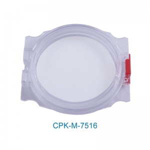 Factory Direct Sale Dental Round Denture Plastic Box CPK-M-7516