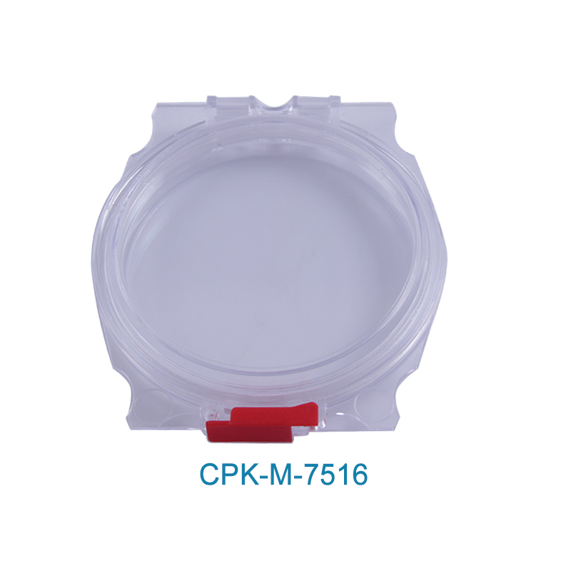 Good Quality Clear Dental Lab Membrane Box Frame Display -
 Factory Direct Sale Dental Round Denture Plastic Box CPK-M-7516 – CrysPack