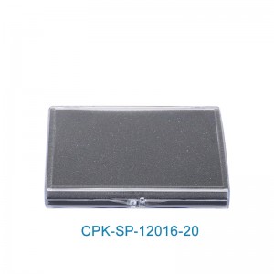 የአረፋ ማስገቢያዎች ለተጠለፈ ክዳን የፕላስቲክ ኮንቴይነሮች CPK-SP-12016-20