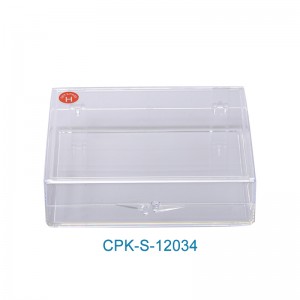 High Transparency Visible Plastic Box Small Size Clear Storage Case with Lid  CPK-S-12034