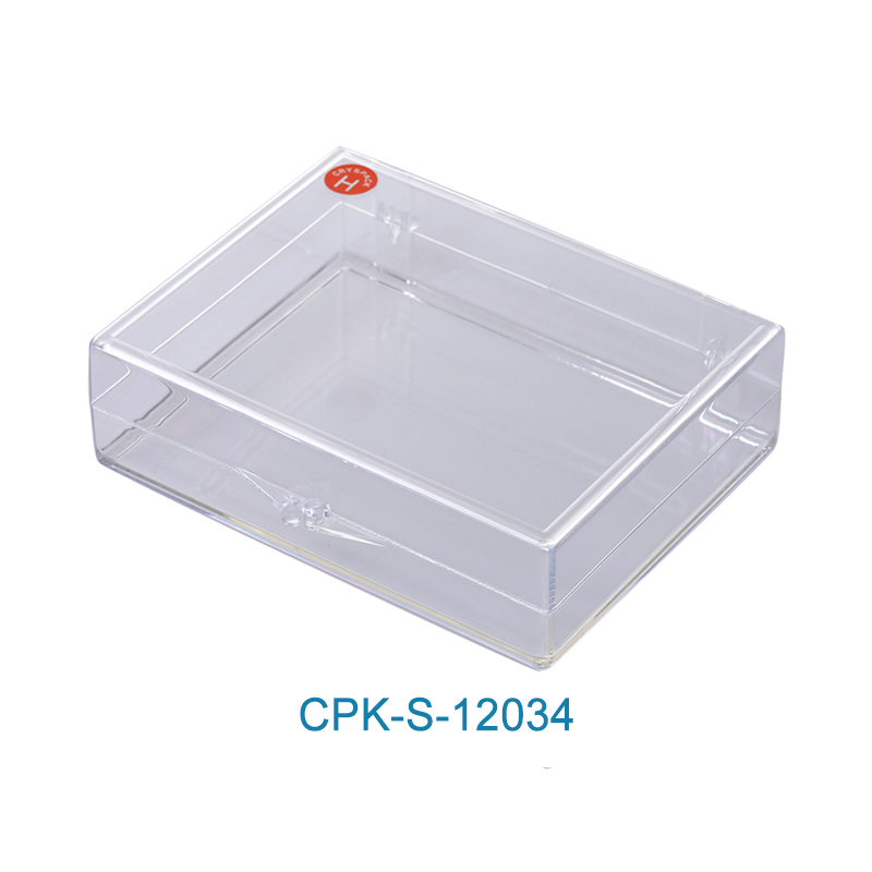 2019 China New Design Sticky Notes Box -
 High Transparency Visible Plastic Box Small Size Clear Storage Case with Lid  CPK-S-12034 – CrysPack