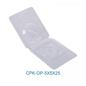 100% Original Cardboard Drawer Storage Box -
 Individual Optics Clamshell CPK-OP-5X5X25 – CrysPack