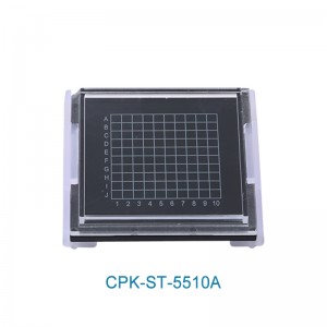 Caixa de plástico transparente personalizada dos fabricantes CPK-ST-5510A