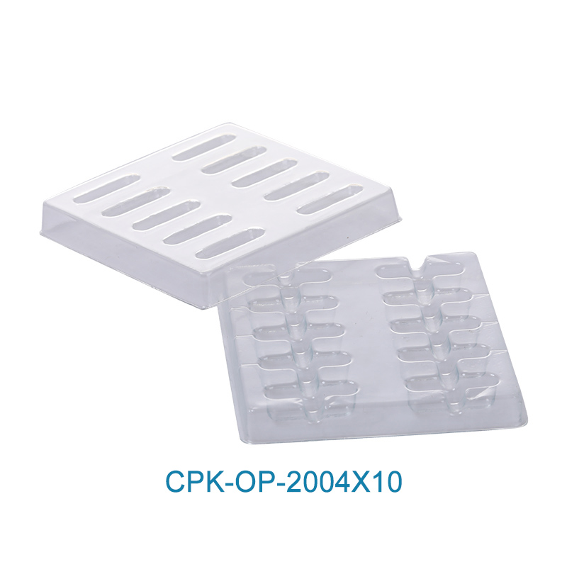 Wholesale Hermetic Glass Storage Jars -
 Manufacturers Customized Direct Selling Optical Fiber Splitter Blister Box ,Plastic Blister Box Product CPK-OP-2004X10 – CrysPack