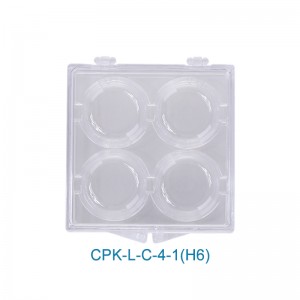 Good Quality Ps Plastic Boxes Storage Box Transparent -
 Optic Storage Box for Ø1″ Optics CPK-L-C-4-1(H6) – CrysPack