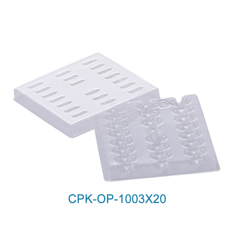Factory Supply Folding Plastic Bin Sundry Storage Bin -
 Optical Lens Plastic Blisters CPK-OP-1003X20 – CrysPack