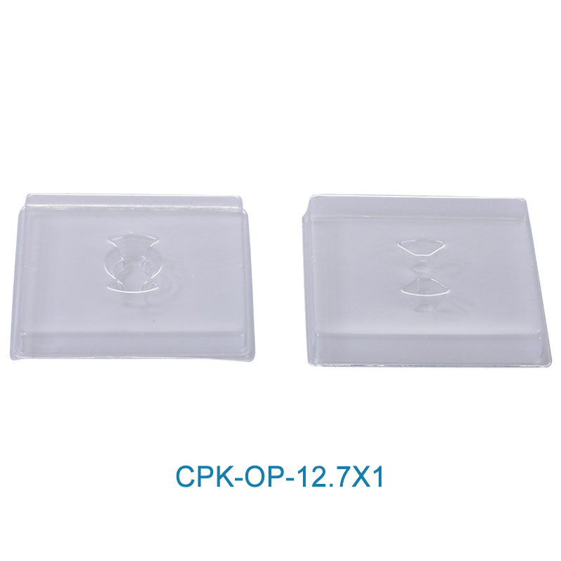 Good quality Fabric Storage Box -
 Optical Mirror Plastic Storage Boxes CPK-OP-12.7X1 – CrysPack