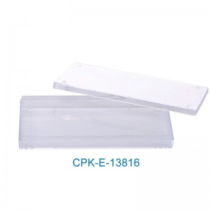 प्लास्टिक क्लियर बीड्स स्टोरेज कंटेनर बॉक्स छोटी वस्तुओं, मोतियों, आभूषणों, बिजनेस कार्डों को इकट्ठा करने के लिए CPK-E-13816