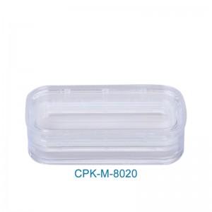 Membrana di Sospensione Dentale Plastica Scatola di Denture Quadrata cù Film CPK-M-8020