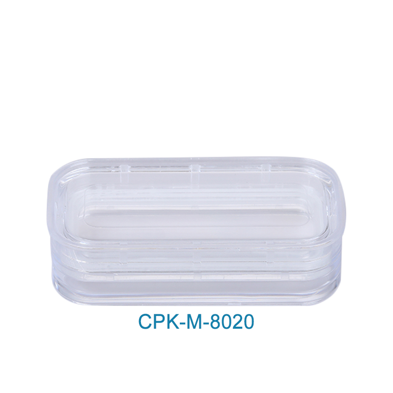 Factory Supply Clear Plastic Membranes Packaging Box -
 Plastic Dental Suspension Membrane Square Denture Box with Film CPK-M-8020 – CrysPack