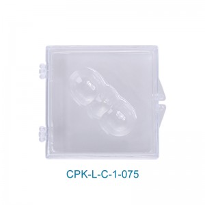 Wholesale Price Glasses Storage Box -
 Plastic PET blister box packaging clamshell boxes tray CPK-L-C-1-075 – CrysPack