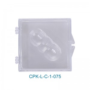 Plastic PET blister box packaging clamshell boxes tray CPK-L-C-1-075