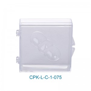 Plastic PET blister box packaging clamshell boxes tray CPK-L-C-1-075