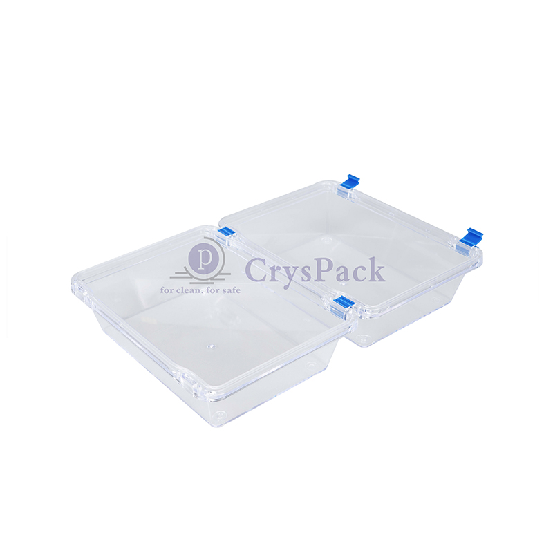 Wholesale Clear Dental Membrane Box -
 Shockproof PS packaging with two elastic membrane  CPK-M-200100 – CrysPack