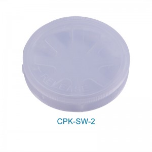 Posoda za silicijeve rezine, -2″ enojna nosilna škatla za rezine CPK-SW-2