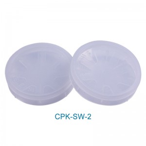 Silisyòm Wafer Container, -2″ Single Wafer Carrier Box CPK-SW-2
