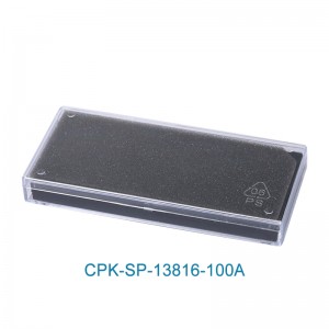 Gjennomsiktig miniprismeoppsamlingsboks for optisk bruk Svampesker CPK-SP-13816-100A