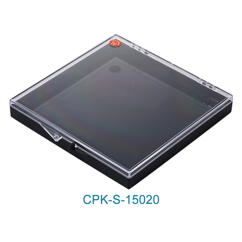 New Arrival China Box For Sticky – Transparent Plastic Hinged Gel Sticky Packing Box with Gel Coating in Bottom CPK-S-15020 – CrysPack