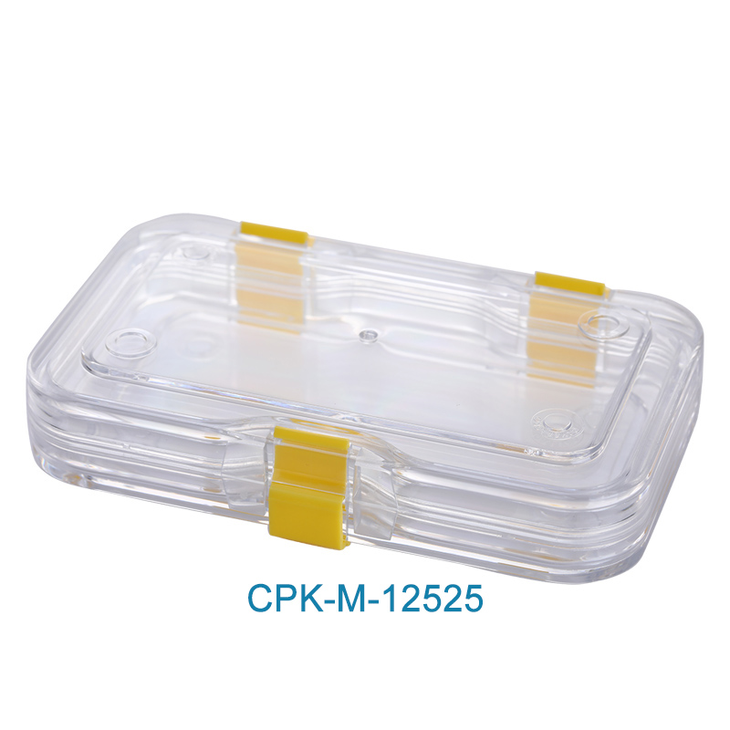 Wholesale Price Clear Membrane Box -
 Wholesale Plastic Membrane Coin Ring Diamond Packing Display Box CPK-M-12525 – CrysPack