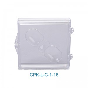 Wholesale  Transparent Clear Plastic Storage Packaging Box CPK-L-C-1-16