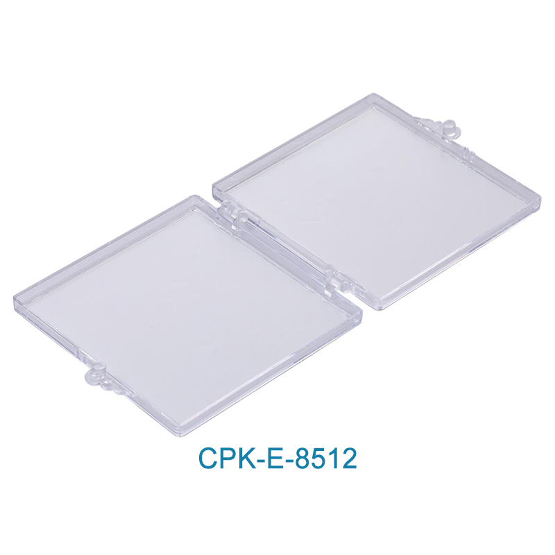 China Clear Storage Box,Clear Plastic Beads Storage Containers Box with  Hinged Lid for Small Items CPK-E-8512 Manufacturer and Factory