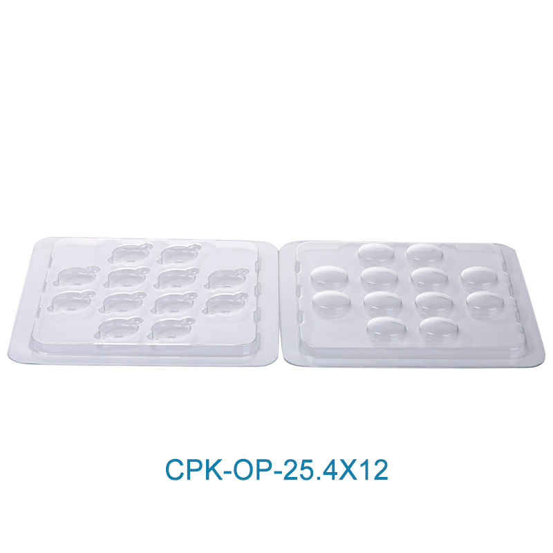 Custom Made Optical Packaging Plastic Blister box CPK-OP-25.4X12