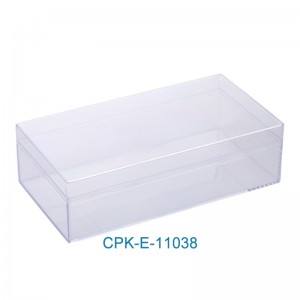 小物やその他の工芸品プロジェクト用の蓋付きの長方形の空のプラスチック製保管容器CPK-E-11038