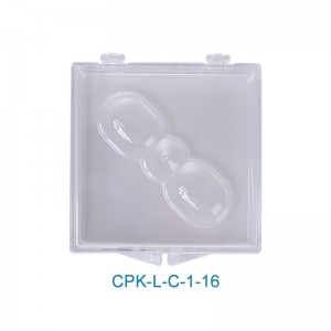 Wholesale  Transparent Clear Plastic Storage Packaging Box CPK-L-C-1-16